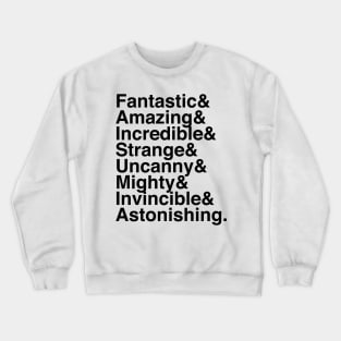 Marvelous Words Crewneck Sweatshirt